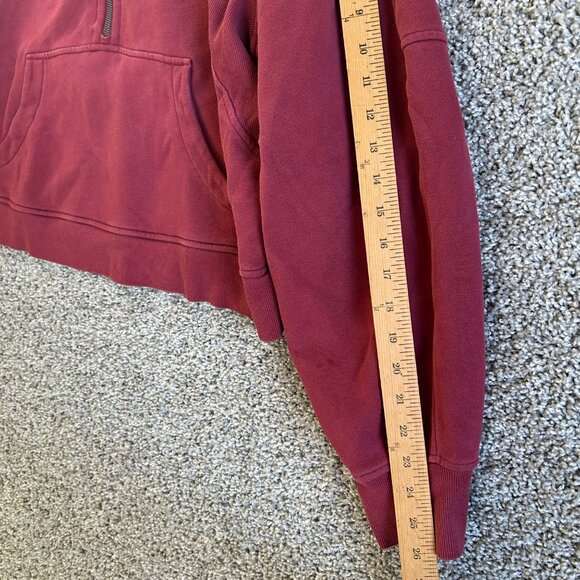 Lululemon Womens Sz L/XL Scuba Oversized Half-Zip Hoodie - Picture 8 of 12